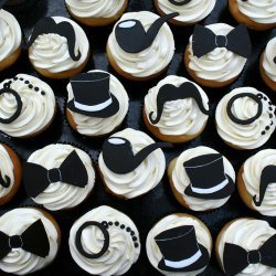 Black Tie Cupcakes