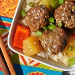 Sweet and Sour Pineapple Meatballs