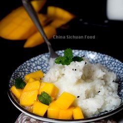 Sticky Rice With Mangoes