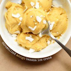 Caramelized Mango Ice Cream