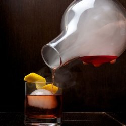 Smoky Negroni Cocktail