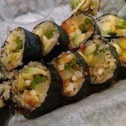 Avocado Sushi with Brown Rice