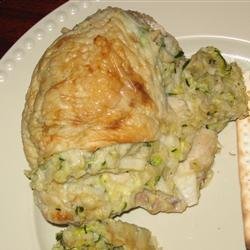 Passover Zucchini-Stuffed Chicken