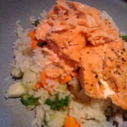 Salmon With Thai Rice Salad
