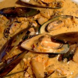 Mussel, Fish and Butternut Chowder ... or Stew!