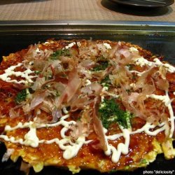 Okonomiyaki ( Japanese Pancakes)