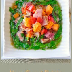 Sweet Potato and Ham Salad