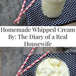 Easy Homemade Whipped Cream