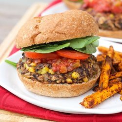 Black Bean Burgers With Rice