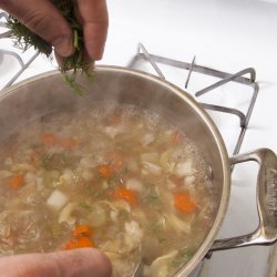 Chicken Noodle Soup With Dill