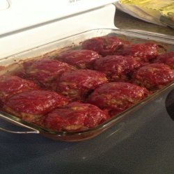 Mini Cheddar Meatloaves