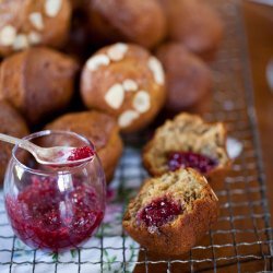 Raspberry Bran Muffins