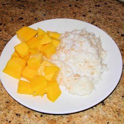 Thai Sticky Rice With Mangoes