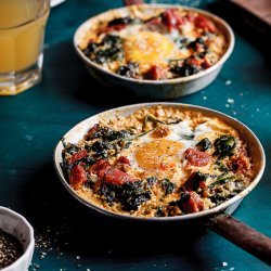 4 Cheese Baked Spinach
