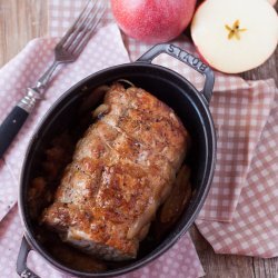 Roast Pork Loin With Apples