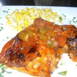Chicken With Roasted Pepper Tomato Sauce