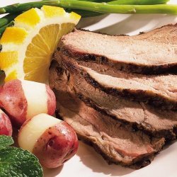 Grilled Herbed Leg of Lamb