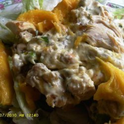 Indian Chicken Mango Salad