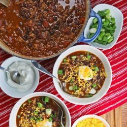 Healthy Turkey Chili With Black Beans