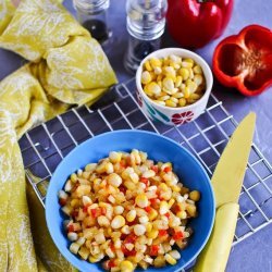 Sweetcorn and Red Pepper Salad