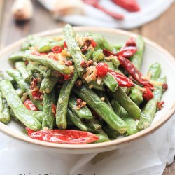 Szechuan Dry Fried Green Beans