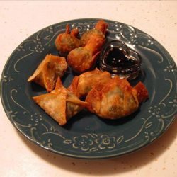 Spinach Wontons