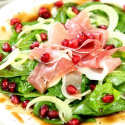 Pomegranate-Spinach Salad