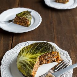 Barley-Stuffed Cabbage