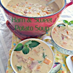 Canned Sweet Potato Ham Soup