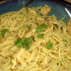 Spaghetti With Lime Chicken