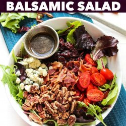 Balsamic- Bacon Salad Dressing