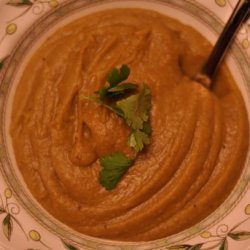 Cauliflower Split Pea Soup With Indian Spices