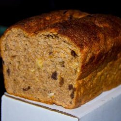 Roasted Hazelnut Raisin Whole Grain Wheat Bread - Direct Method
