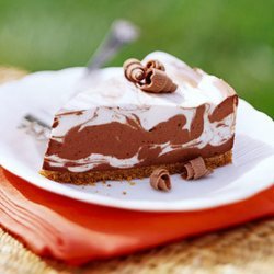 No-Bake Chocolate Swirl Cheesecake