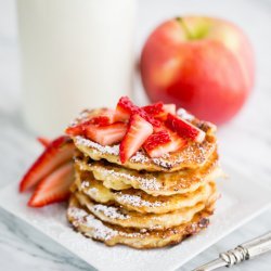 Apple Cottage Cheese Pancakes