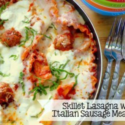 One Skillet Italian Lasagna