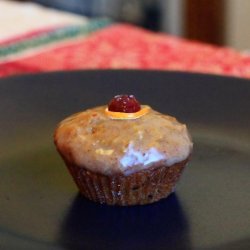Spiced Orange Cranberry Mini Muffins - Whole Grain