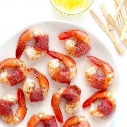 Prosciutto Wrapped Shrimp