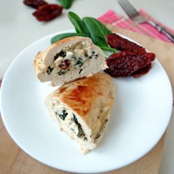 Chicken With Spinach and Feta