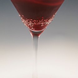 African Violet Martini
