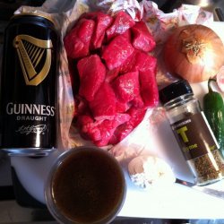 Beef, Guinness and Mushroom Stew
