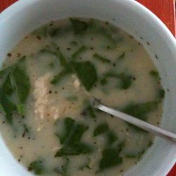 Coconut Chicken and Rice Soup