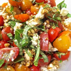 Tomato Feta Basil Salad