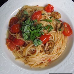 Spaghetti With Olive Sauce