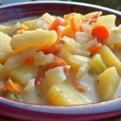 Slow Cooker Hearty Potato Soup