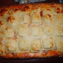Ravioli Lasagna (W/ Vegan Alt.)