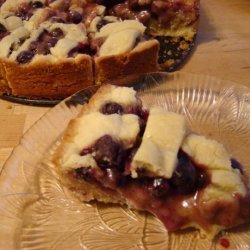 Blueberry Almond Tart With Frangipane