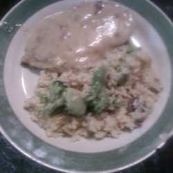 Smothered Pork Chops With Dirty Rice