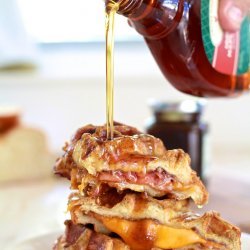 Ham and Cheese-Stuffed French Toast