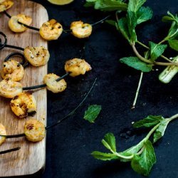 Grilled Tandoori Style Shrimp